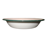 Celadon green enamelled metal fruit cup - 1950s
