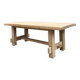 Oak farmhouse table