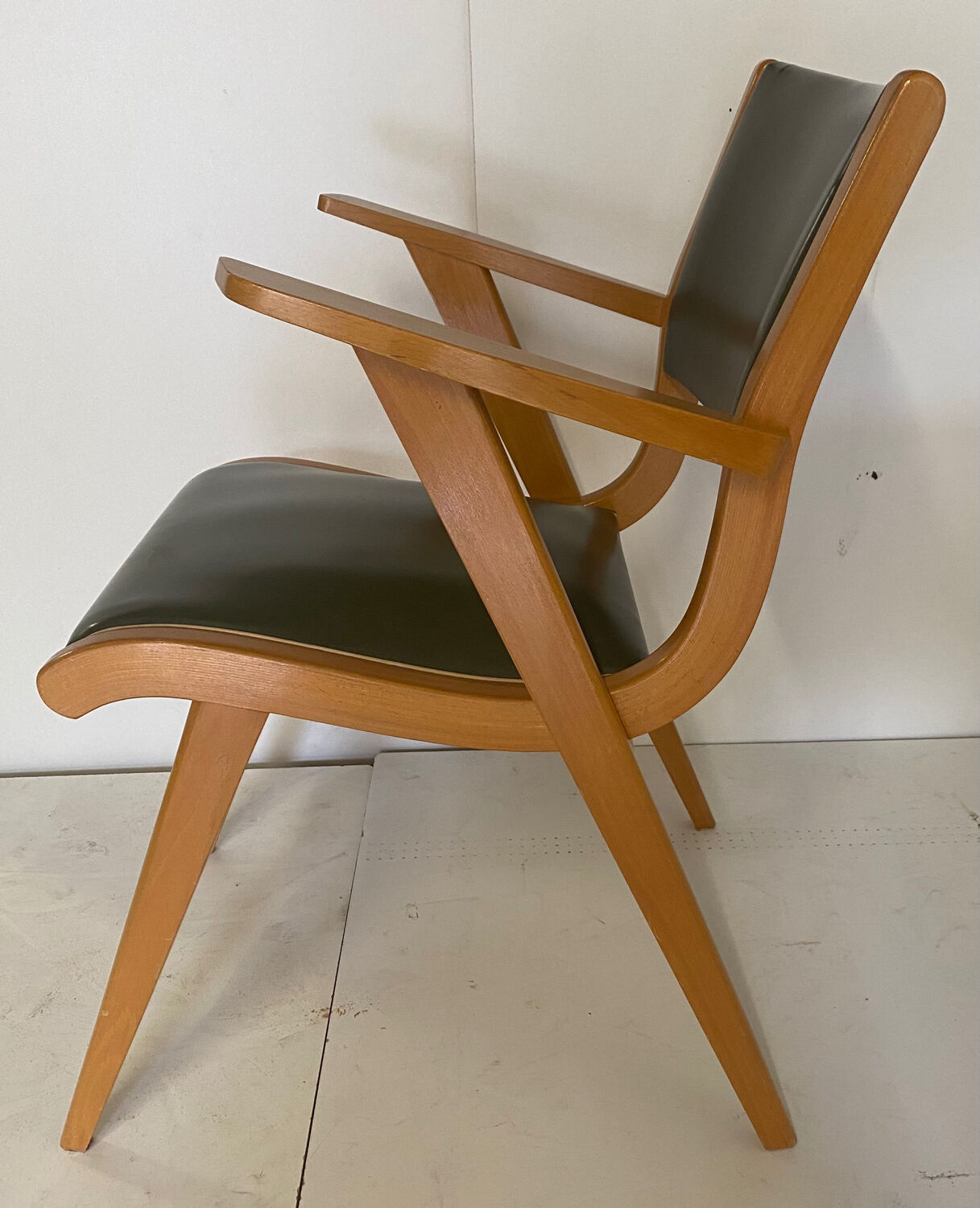 Scandinavian vintage desk and armchair