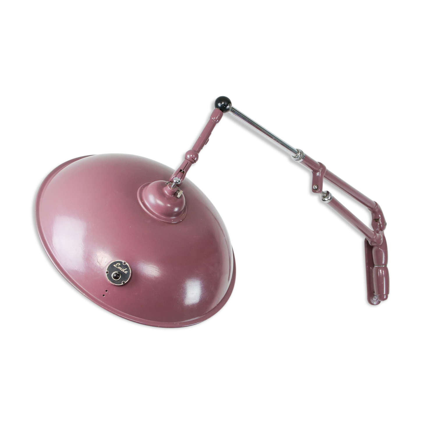 Industrial wall lamp from Emda, 1920s