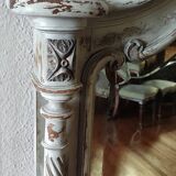 Large antique mirror 150x102cm
