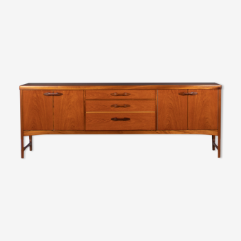 Retro teak 1960s long nathan mid century sideboard