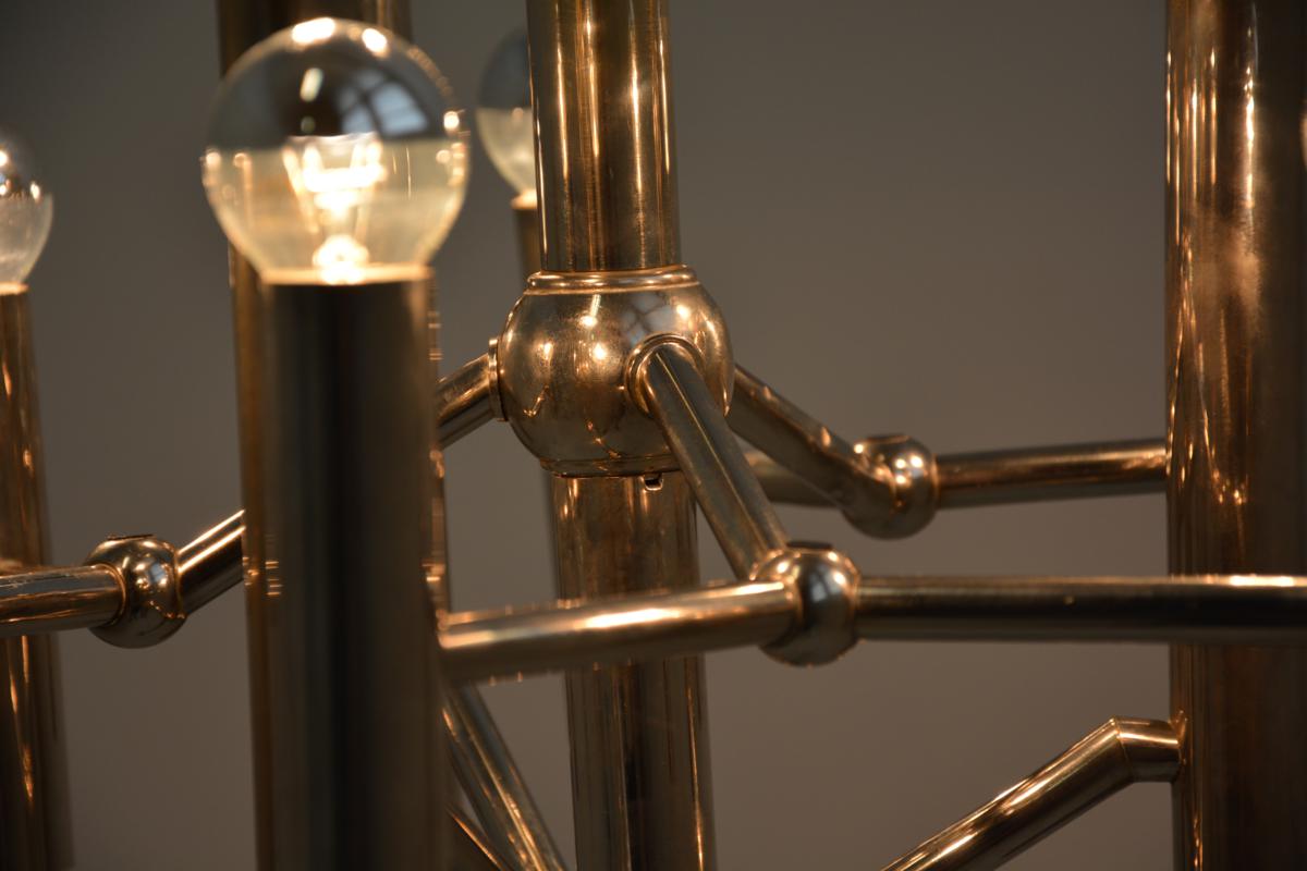 Floor lamp "atom" of the 70s