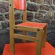 Bureau & chaise enfant école maternelle  vintage