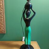 Vintage african lamp 50's
