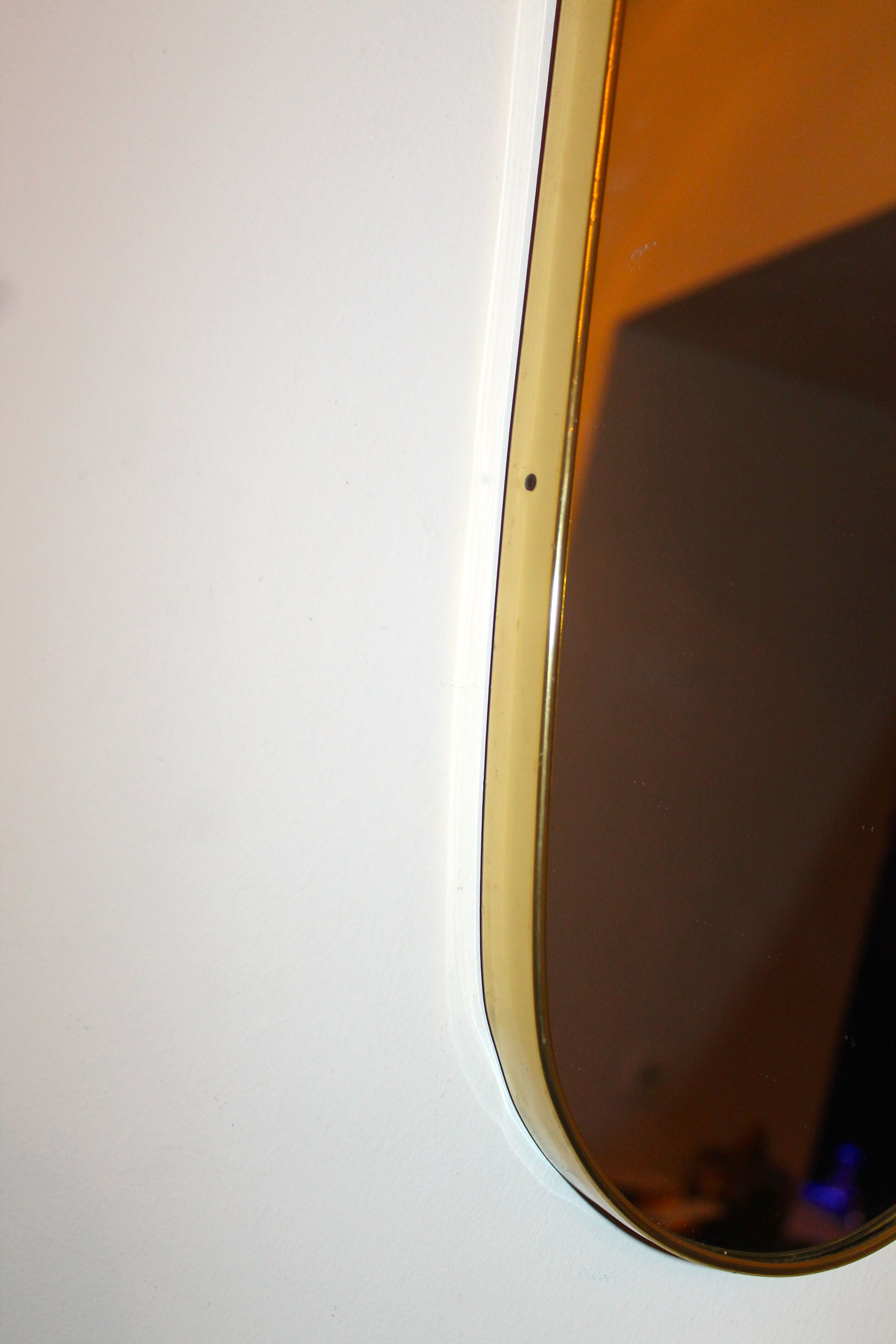 Vintage mirror shape free 53-67cm modernist 50's 60's