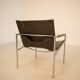 "SZ02" black leather armchair by Martin Visser for Spectrum 90's