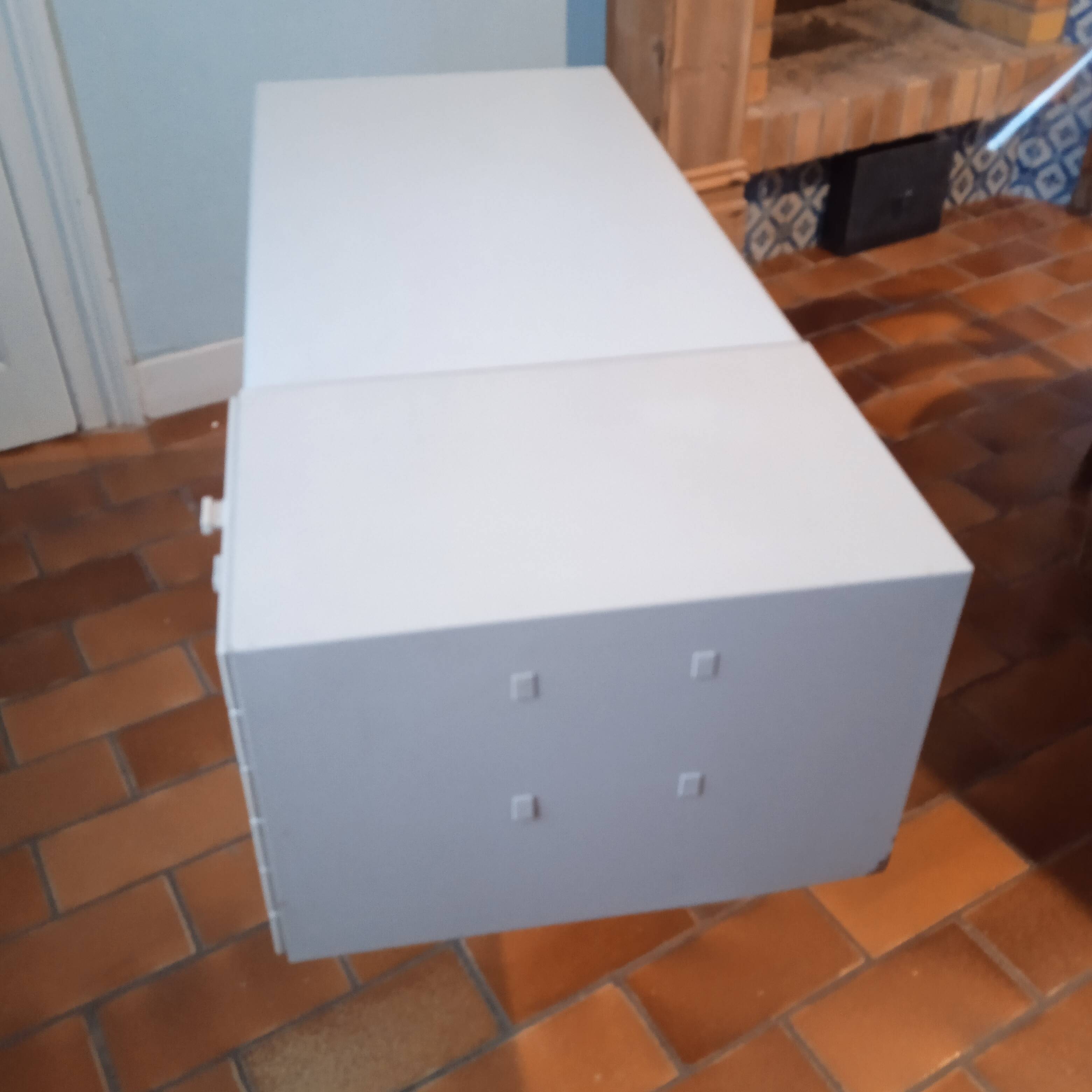 Design by Ettore Sottsass in the 1970s for Olivetti Italy Desk