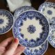 6 porcelain coasters from gien