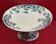 Gien opaque porcelain compote, Anemones 23.2 x 11 cm