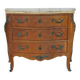 Louis XV style curved commode in rosewood