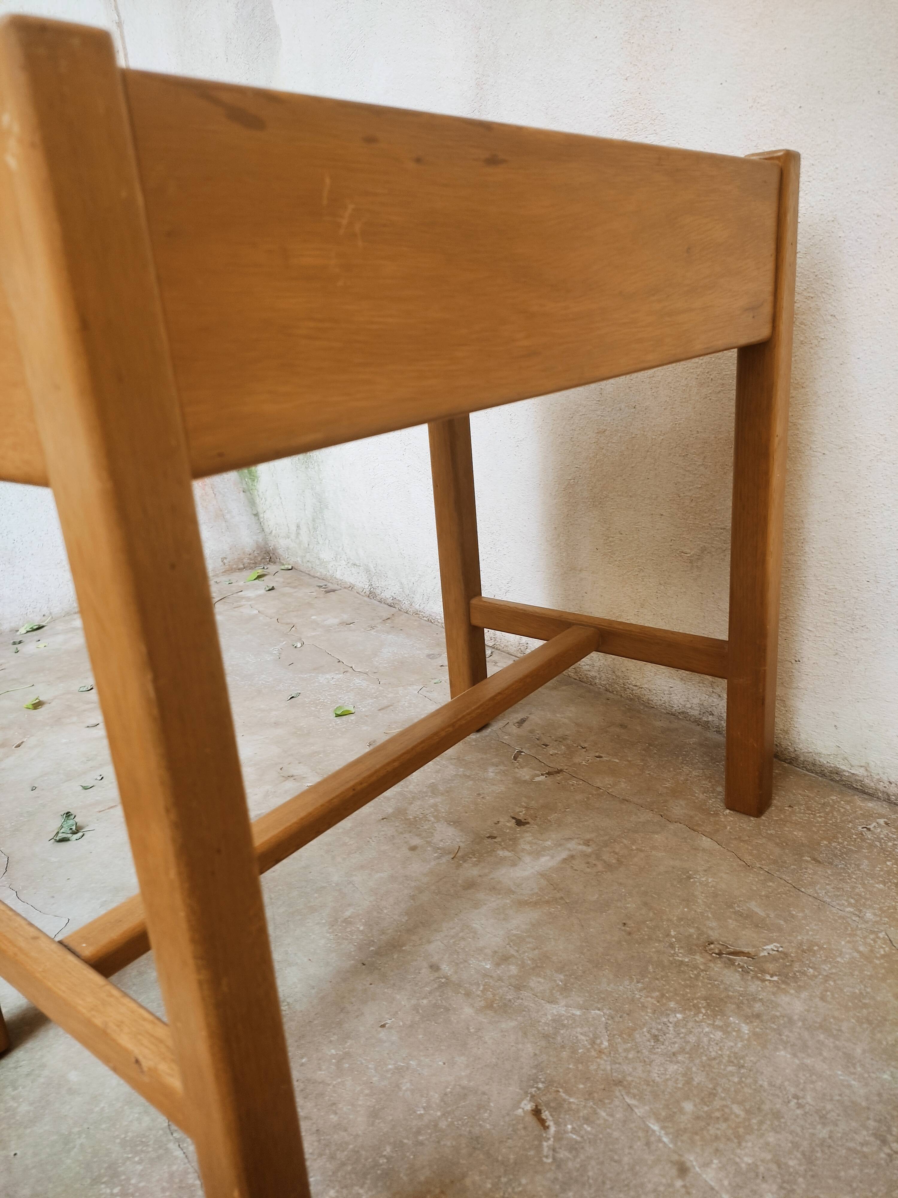 Scandinavian teak bedside