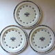 12 earthenware plates in the manufacture of Wedgwood