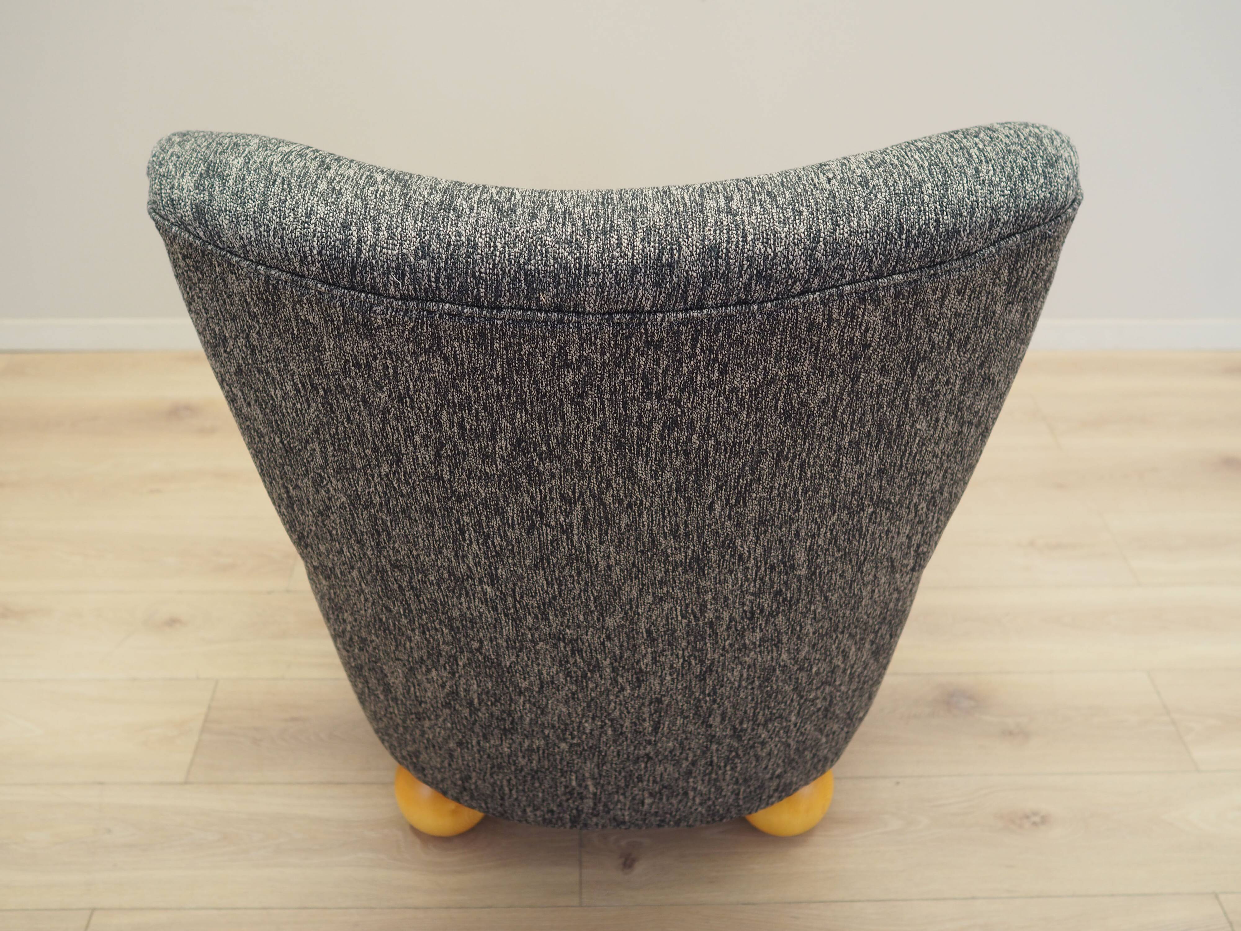 Grey armchair, Scandinavian design, production: Denmark