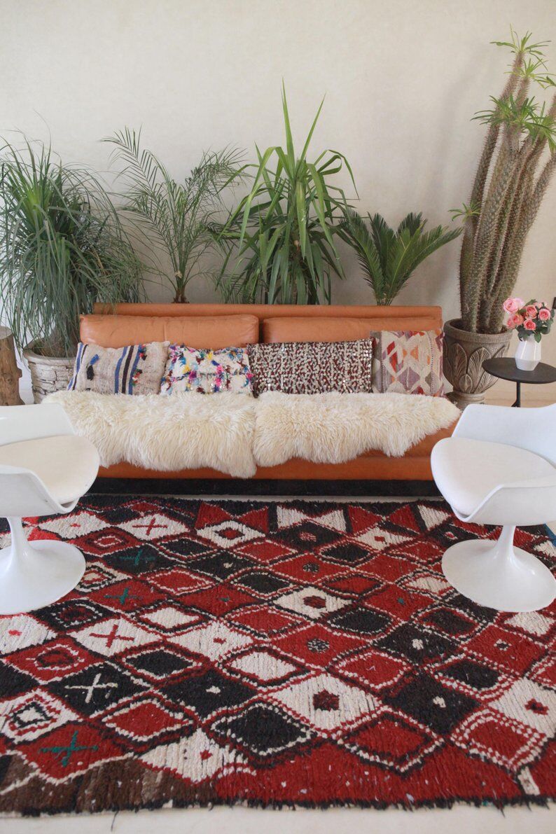 Carpet Azilal Moroccan, 120 cm x 240 xm