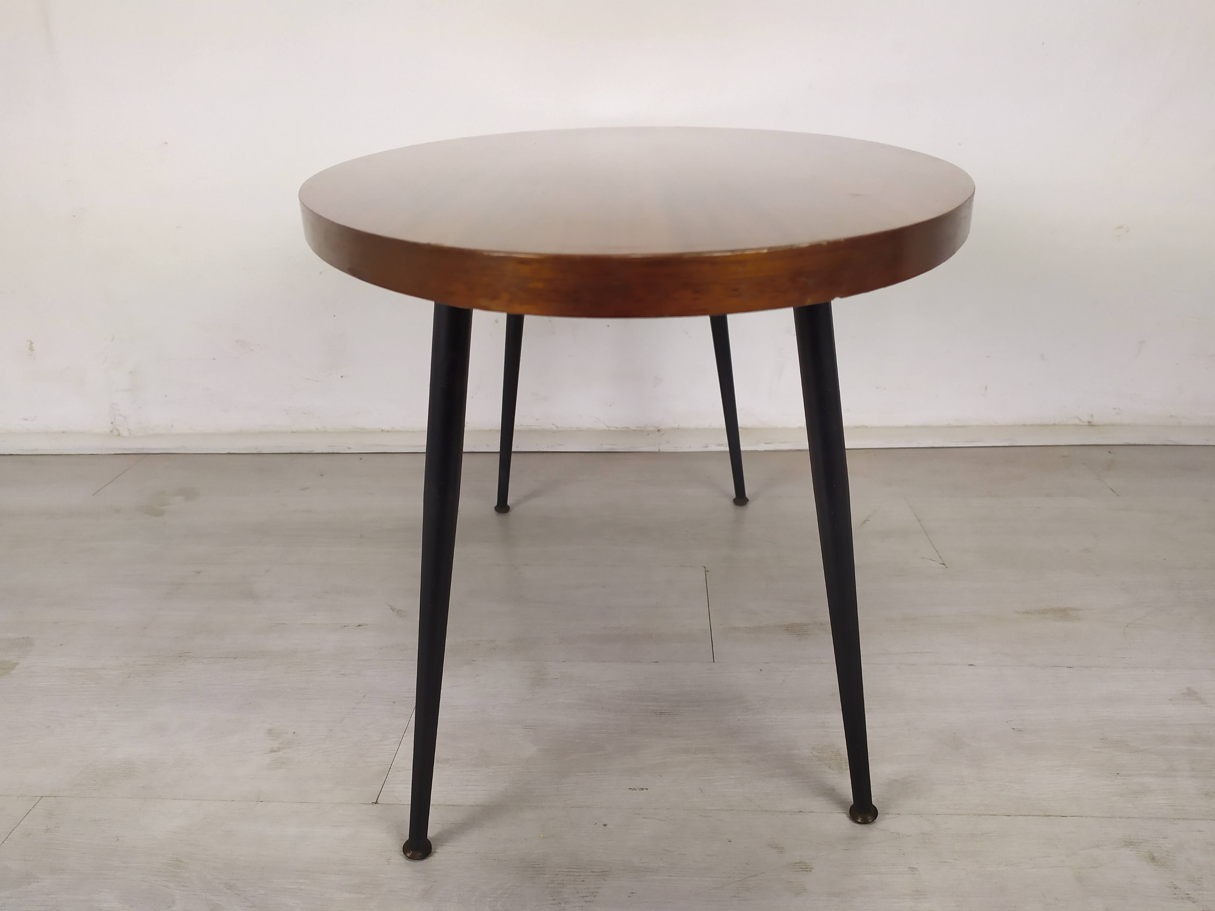 Vintage oval coffee table