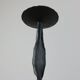 Vintage Mid Century brutalist handforged candleholder
