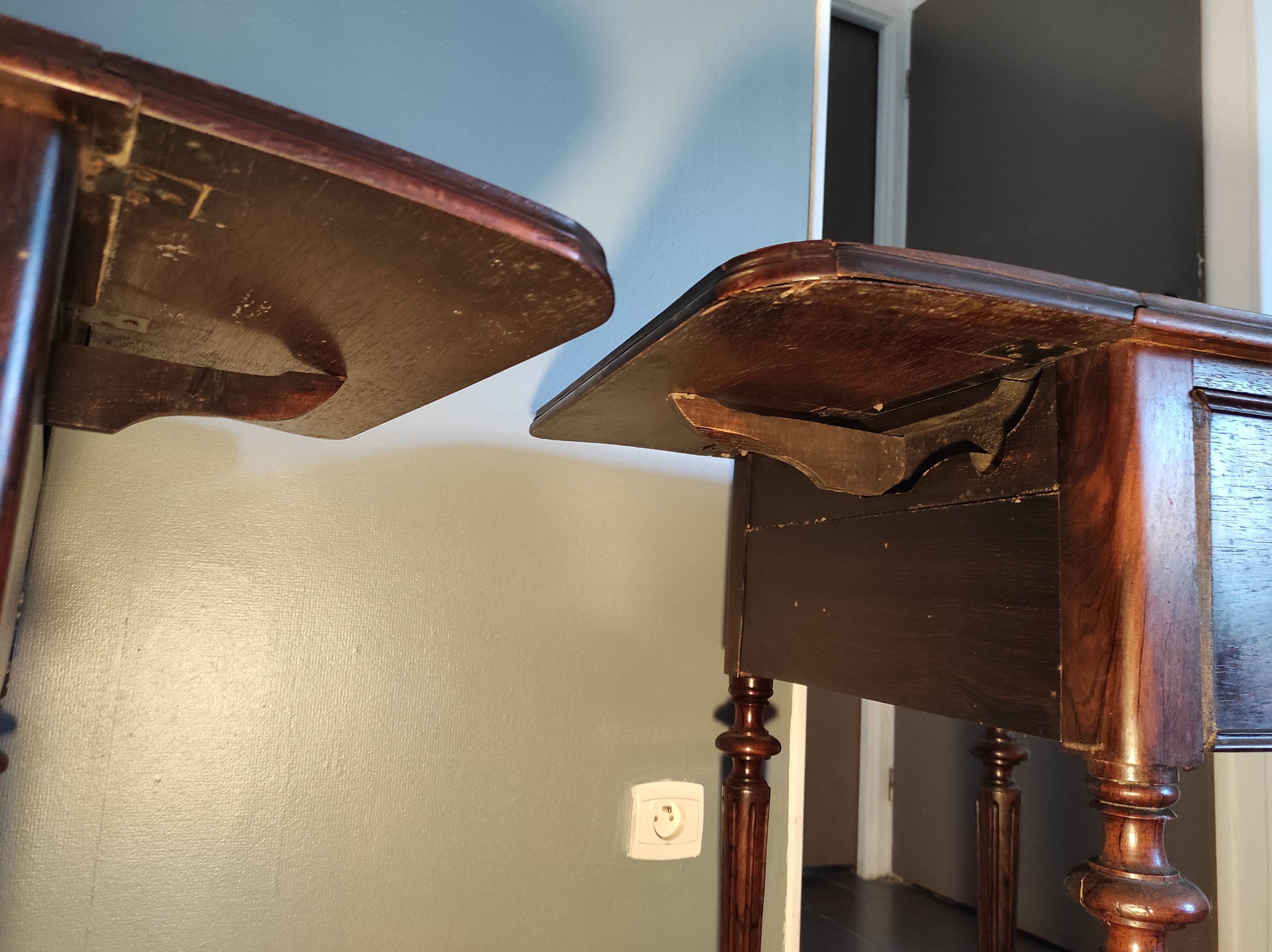 Two bedsides Louis Philippe style