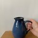 Enamelled ceramic pitcher
