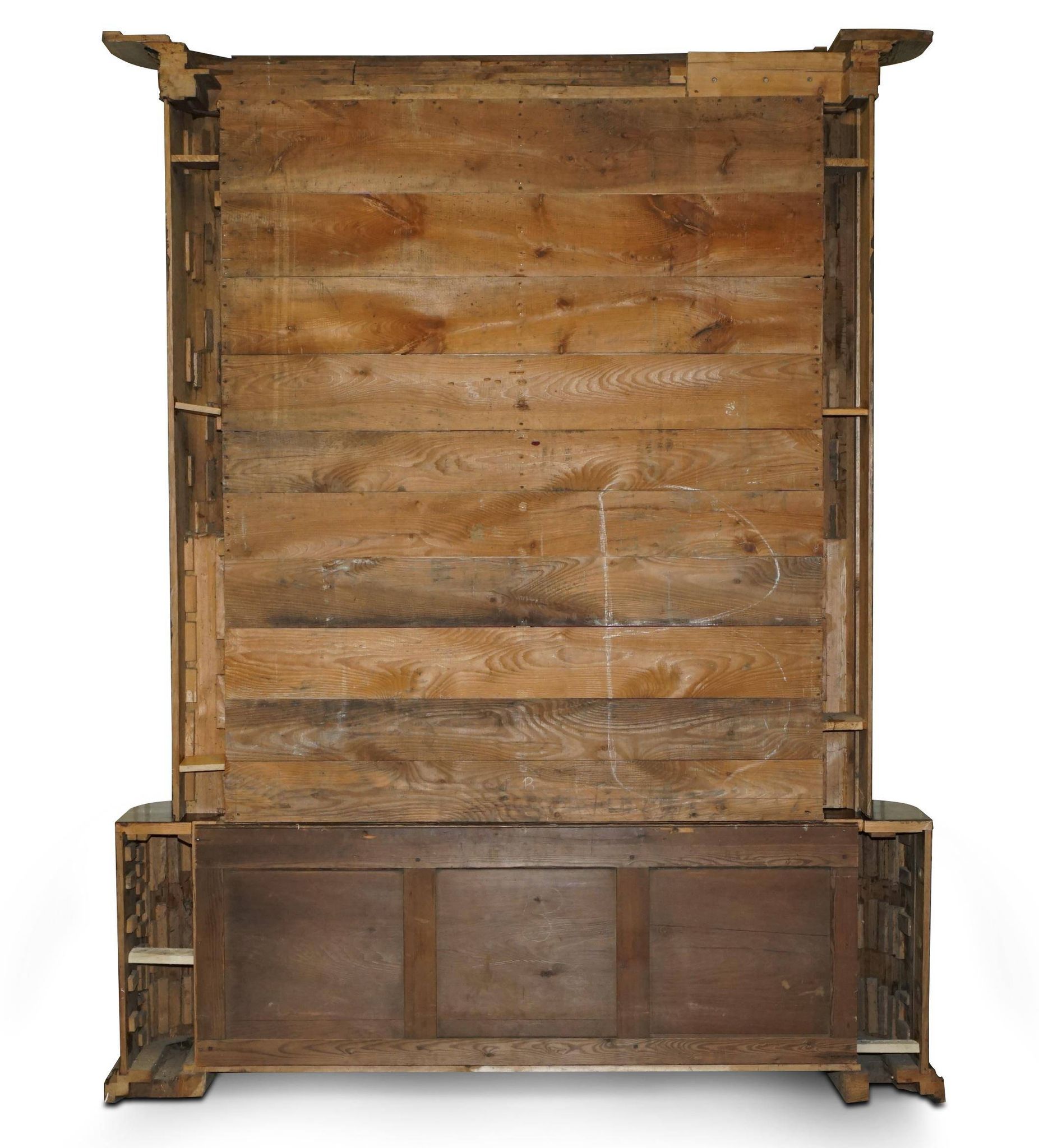 Library with drawers in the style of Samuel Pepys 1666