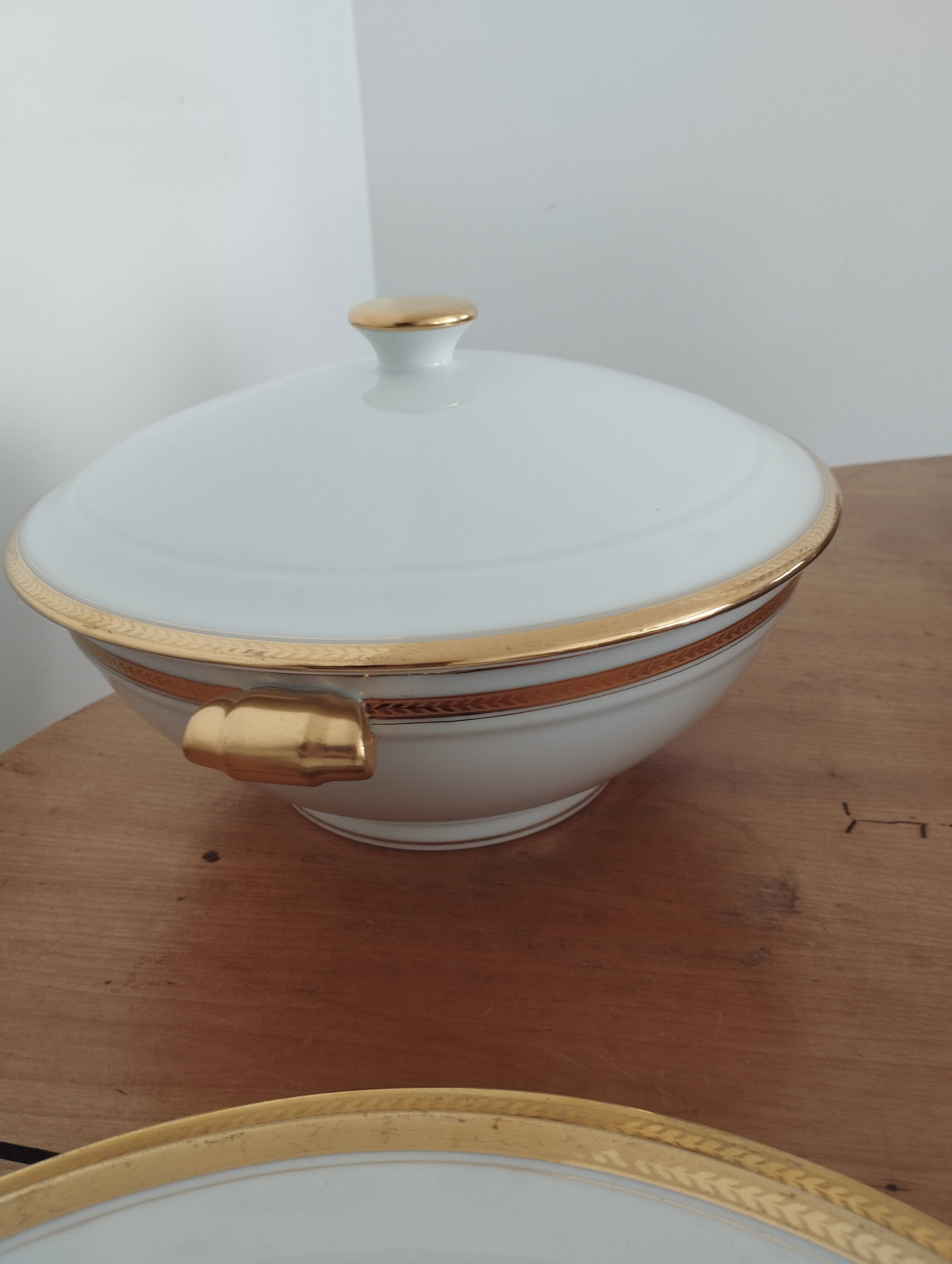 Reception service Limoges – Maison Charles Blancher - 76 pieces