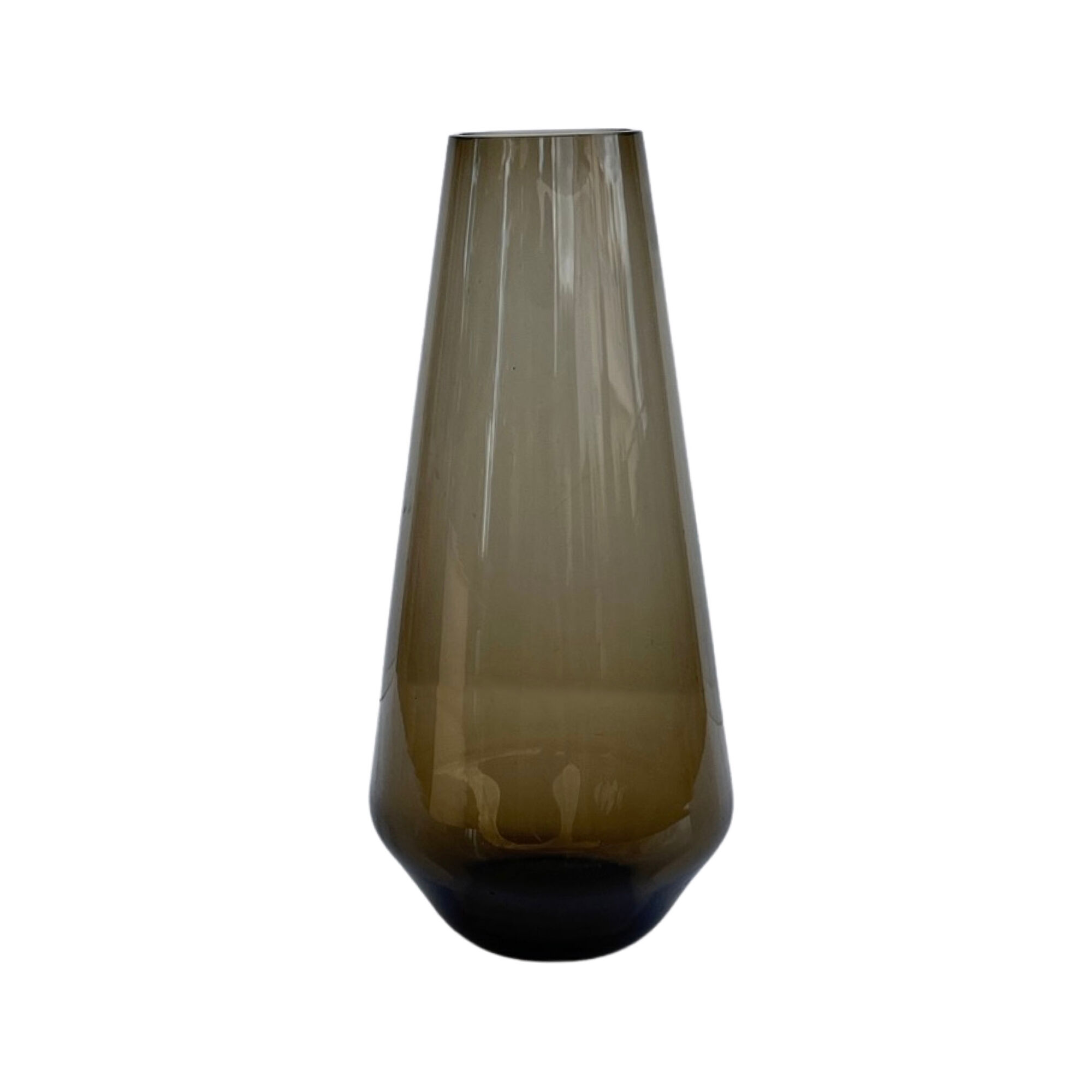 Tourmaline vase by Wilhelm Wagenfeld, WMF, Germany, 1960s
