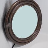 Rattan mirror 39cm