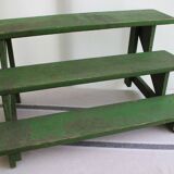 Wooden flower display stand