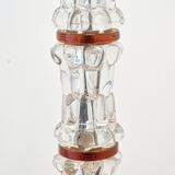 Scandinavian mid-century crystal glass floor lamp by carl fagerlund for orrefors, sweden, 1960s