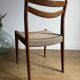 Chaise vintage en corde danoise