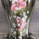 Antique glazed ceramic vase