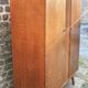 Armoire dressing vintage chêne tigré – pieds compas  50/60 – scandinave