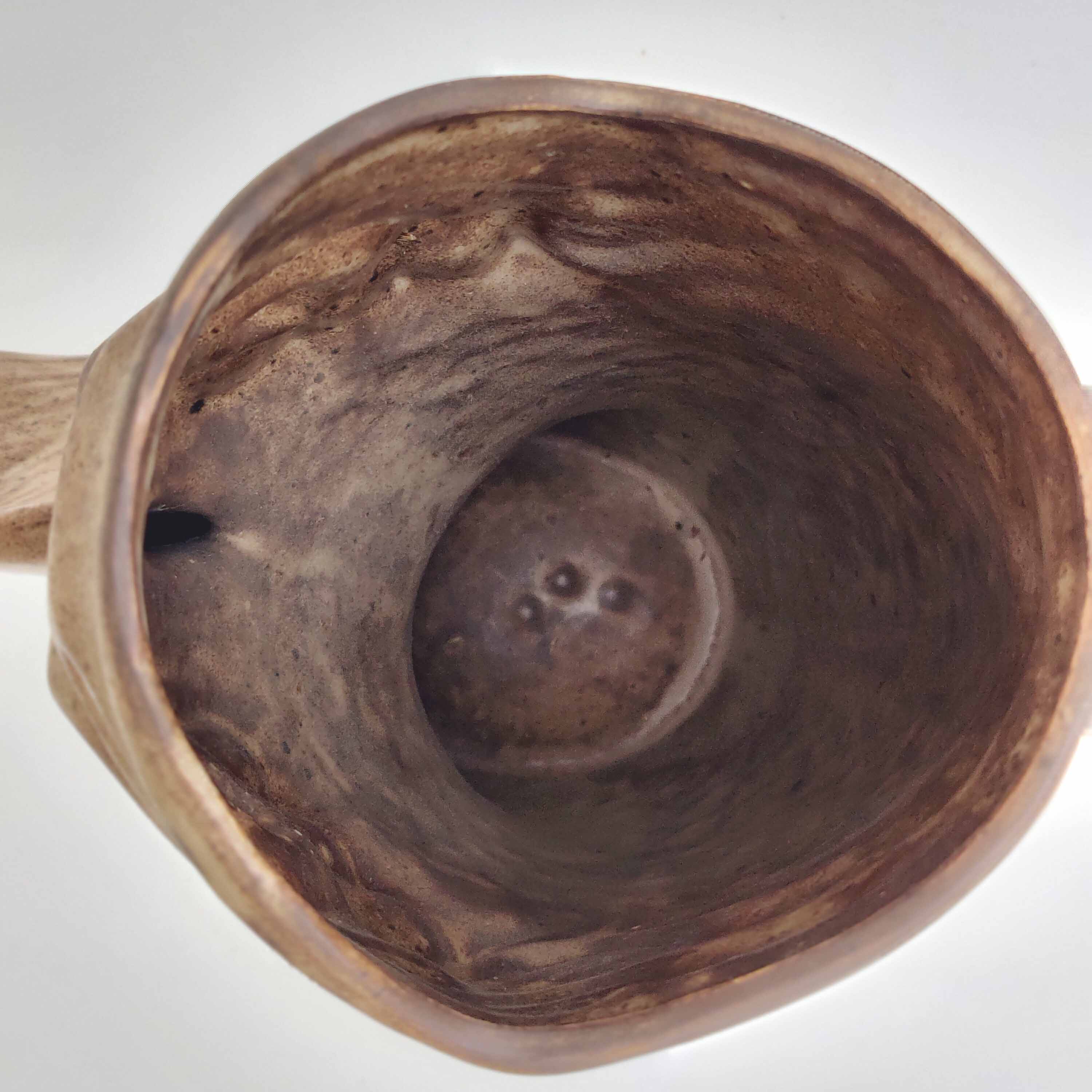 Zoomorphic vase fish Vallauris ceramic