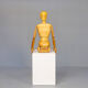 Live-size articulated wooden artist model mannequin