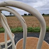 Set of 3 vintage bistro chairs