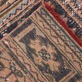 3x11 Dark Salmon Turkish Runner Rug, 85x336Cm SK 5476