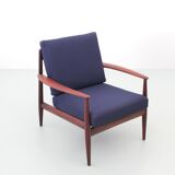 Pair of scandinavian teak armchairs model 118 by Grete Jalk