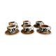 Boch Kimono cups and saucers