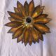 Wall lamp flower style Maison Jansen