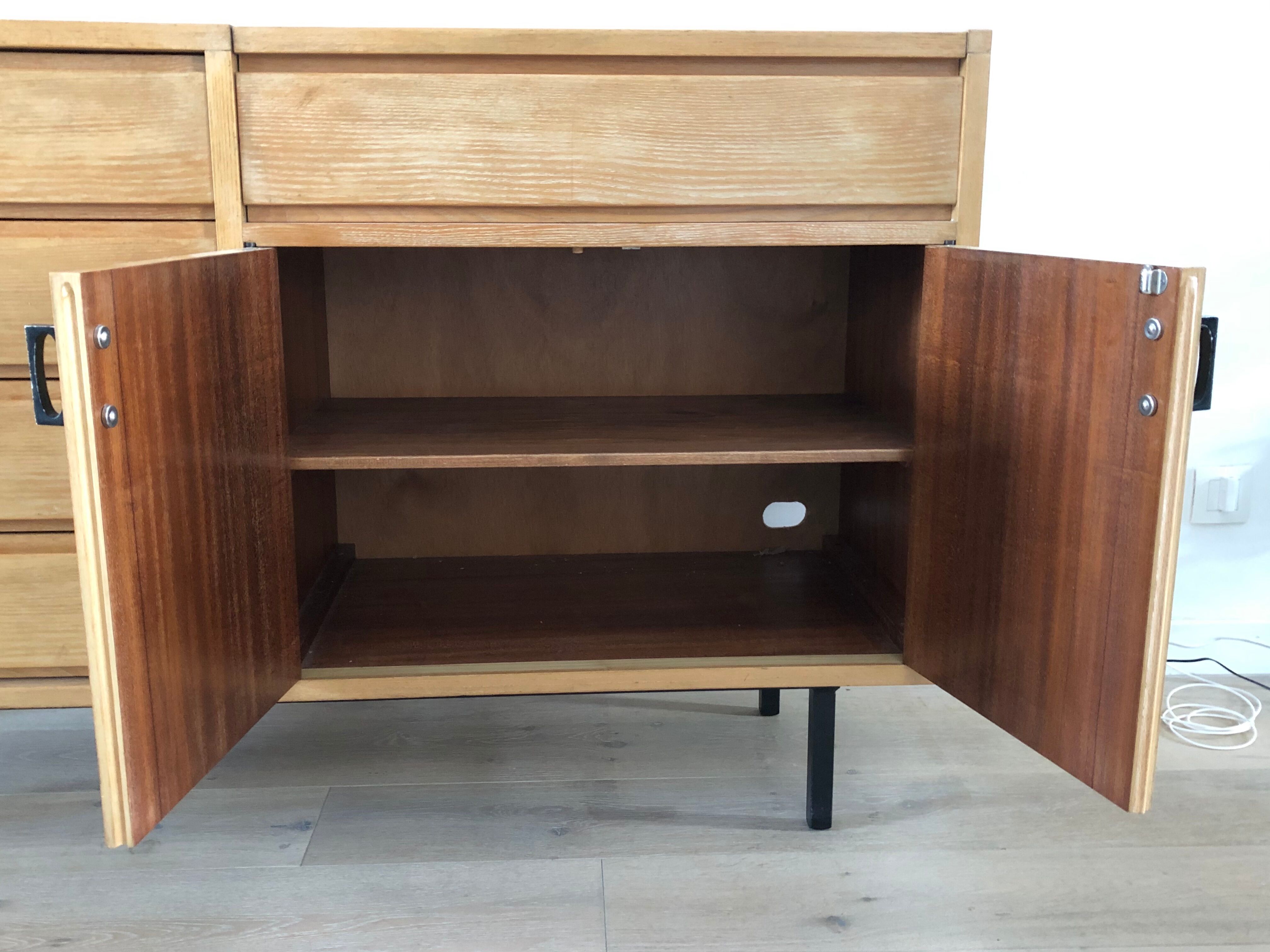 50s hairdressing dresser in ash