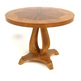 Table basse en orme, Swedish Moedern, Suède, 1940
