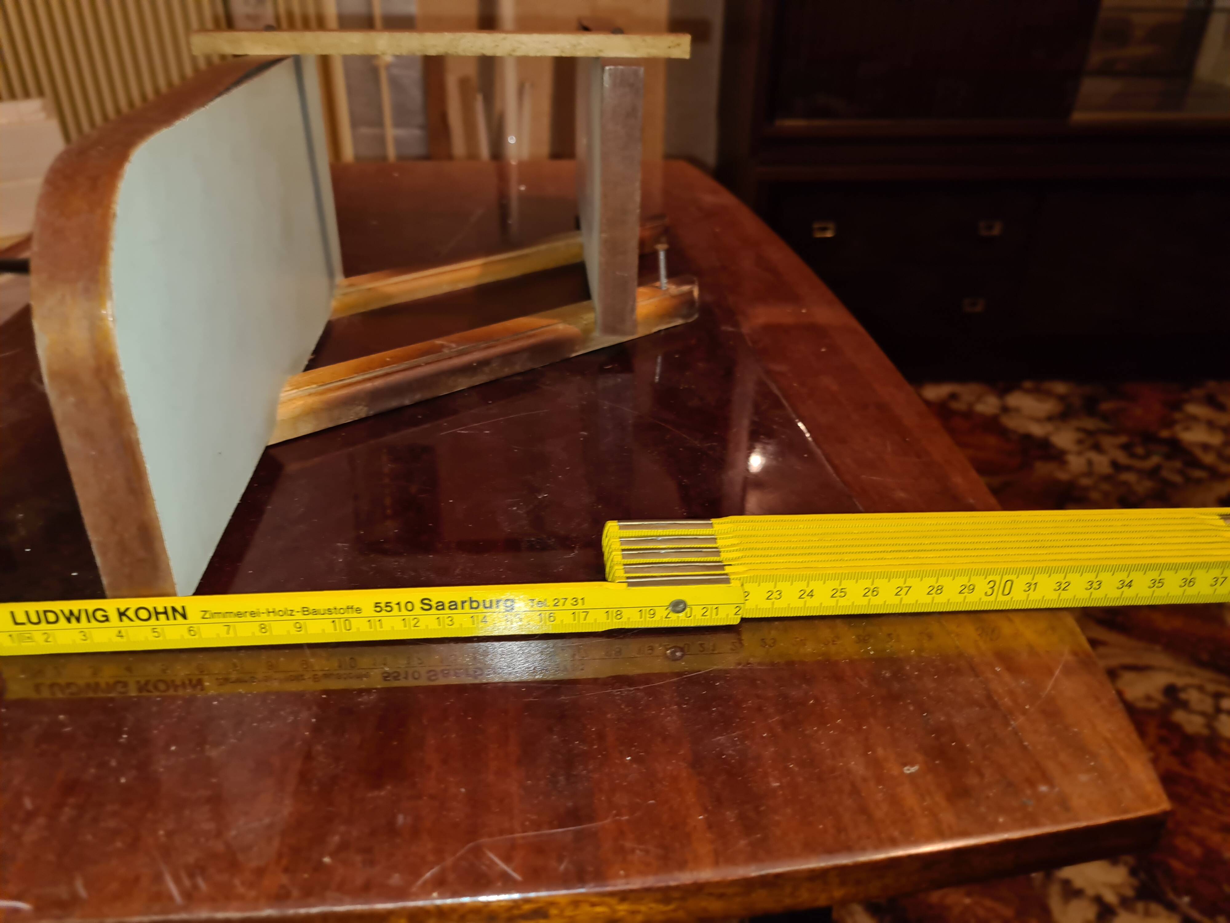 Vintage wall shelf from the 80s