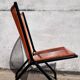 Paire Chaises pliantes scoubidou 1970's