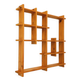 Vintage pine wall shelf, from the 80s