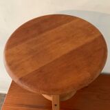 Vintage wooden tripod stool