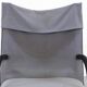 Zen easy chair with footrest by claude brisson for ligne roset