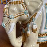 Ceramic elephant plant holder