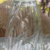 "Spiral" glass vase