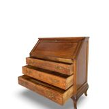 Antique Italian secrétaire in solid walnut, 1920s/1930s.