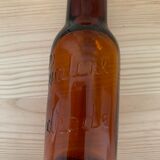 Small amber pharmacy bottle